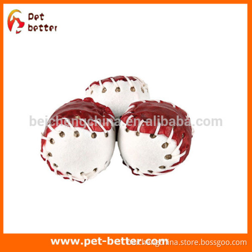 Rawhide with Munchy Filling Dog Snack Balls for dogs